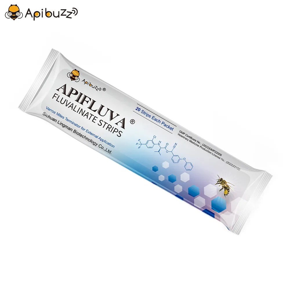 Полоски APIFLUVA от пчелиного клеща - Упаковка по 20 штук