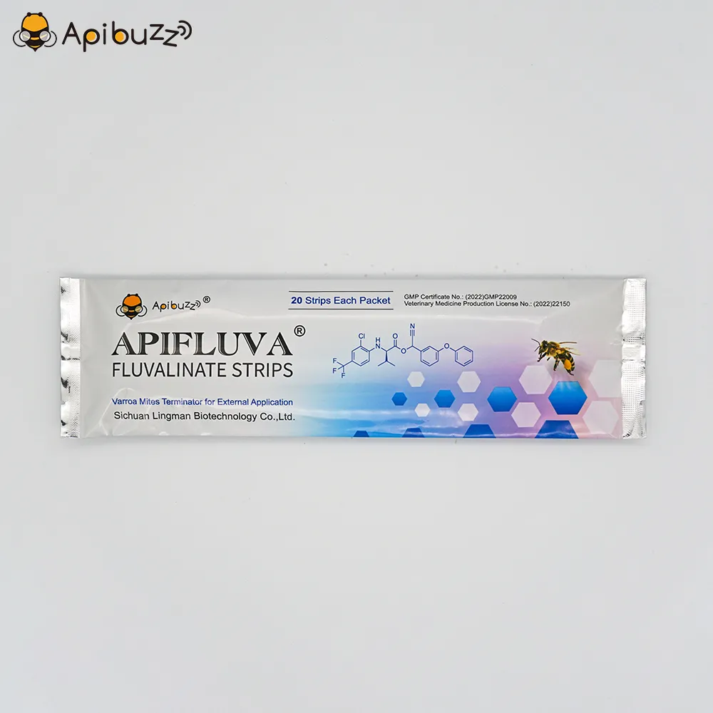 Полоски APIFLUVA от пчелиного клеща - Упаковка по 20 штук