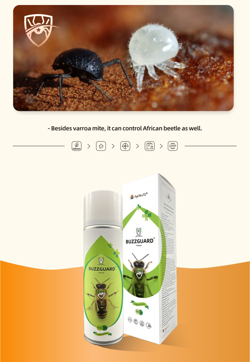 Кумафосный спрей BUZZGUARD для пчел