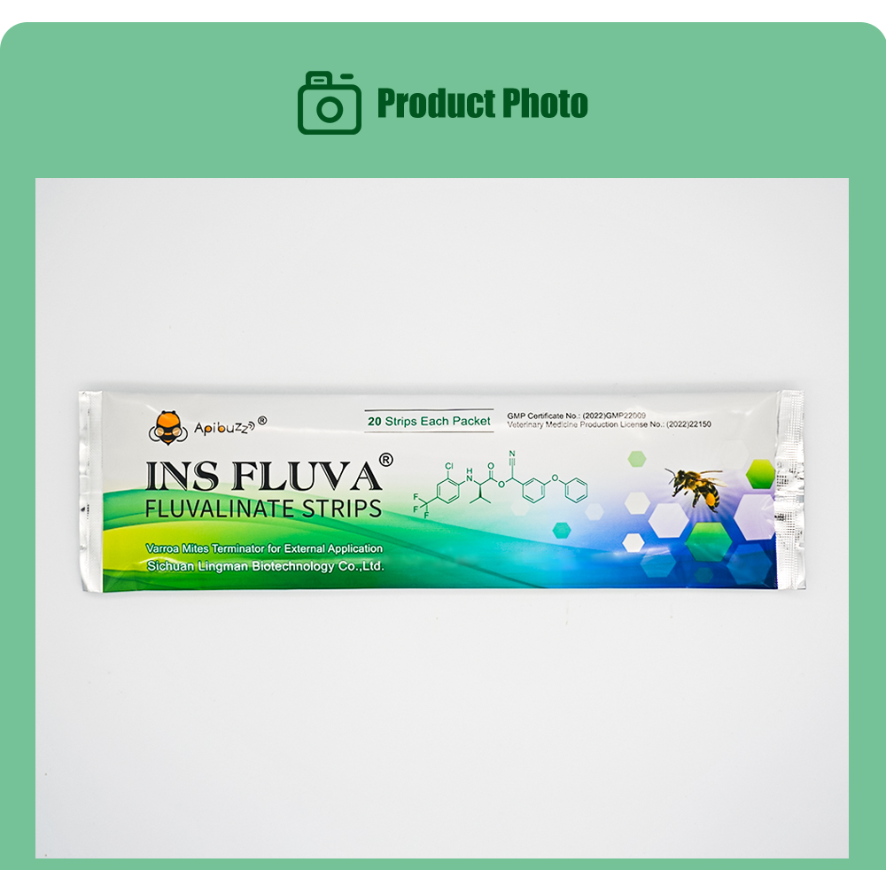 Полоски для лечения пчелиного клеща INS FLUVA Gentle Полоски для лечения пчелиного клеща INS FLUVA Gentle